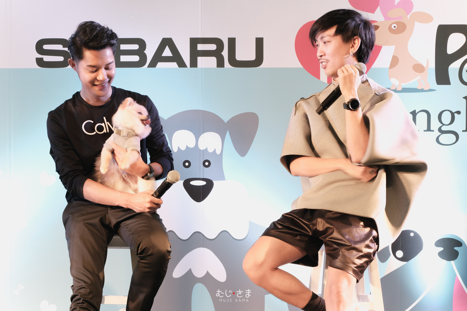 MUJI SAMA Show At SUBARU Pets in Bangkok  🐶🚙❤️